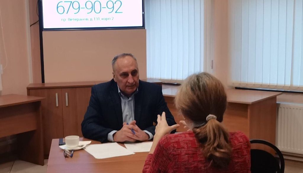 Заведующий Адвокатской консультацией Оникеенко Юрий Алексеевич провёл приём граждан в рамках программы бесплатной юридической помощи